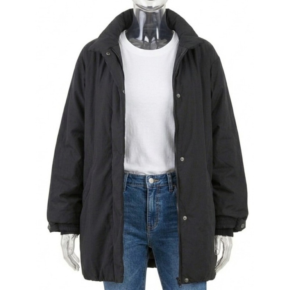 Jones New York Black Insulated Parka Jacket Women's Coat
VTG SKUCH129‎